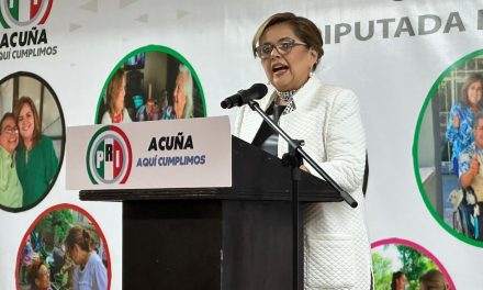 Rinde Maru Calderón su informe legislativo