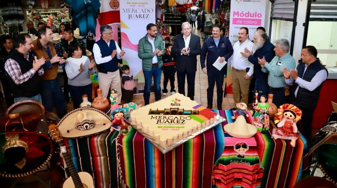 Celebran 66 años del Mercado Juárez