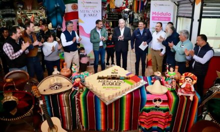 Celebran 66 años del Mercado Juárez