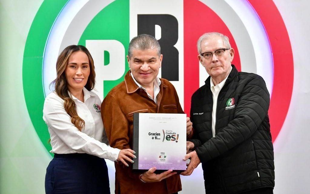 Entrega MARS su Sexto Informe de Gobierno ante el PRI Coahuila