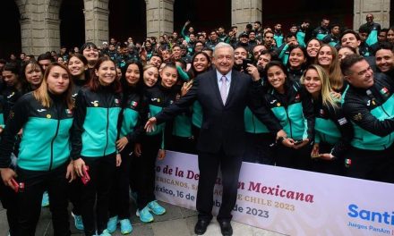 AMLO felicita a la delegación mexicana por su logro en los Panamericanos de Santiago 2023