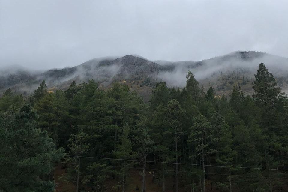 Amanece con temperaturas bajo cero en la Sierra de Arteaga