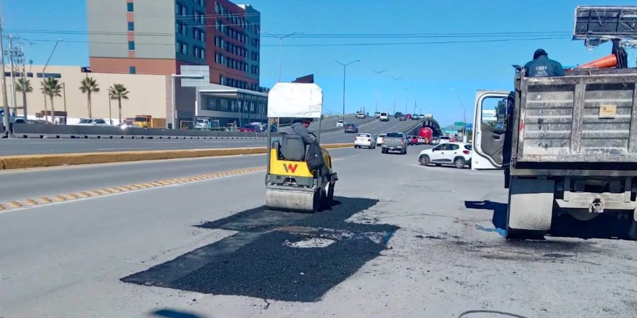 Avanza bacheo en todos los sectores de la ciudad