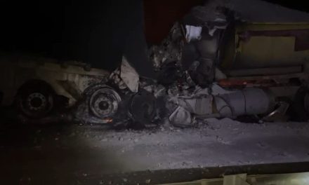 Accidente fatal en carretera a Torreón; muere trailero calcinado