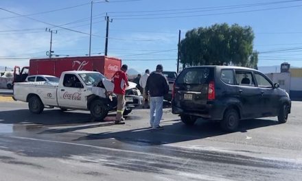 Choque deja 3 lesionados en Saltillo