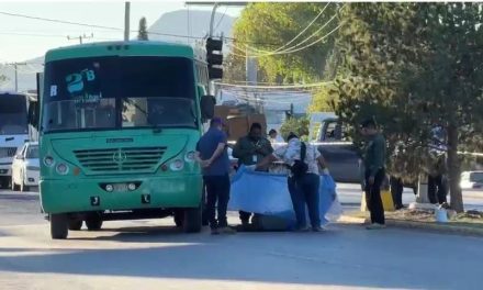 Saltillo: ruta urbana arrolla y mata a adulto mayor