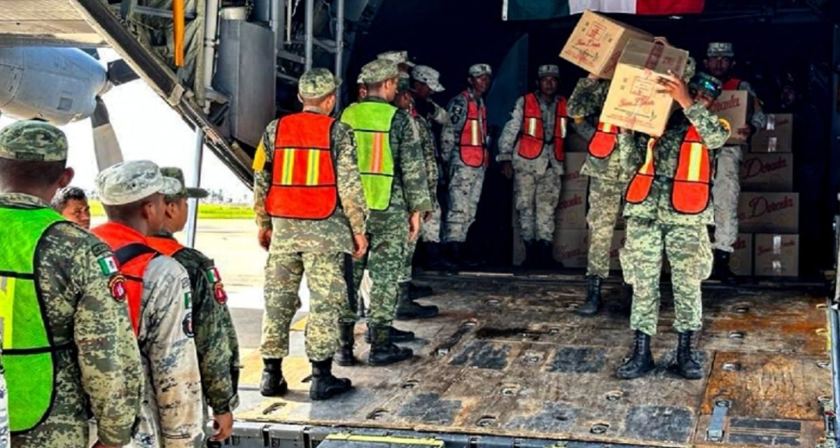 Comienza la entrega de canastas básicas a las víctimas de Otis en Acapulco