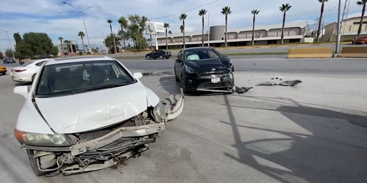 Falta de pericia lo lleva a protagonizar un accidente en Saltillo