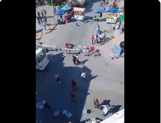 Caos por balacera en el desfile de la Revolución en Linares, Nuevo León