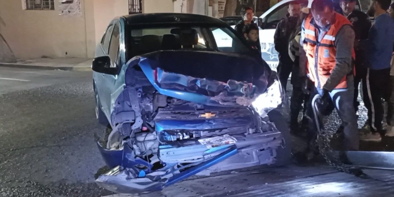 Testigos hunden a infractor que responsable de un accidente en Saltillo