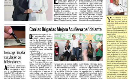 Portada RCG Carbonífera [9 de diciembre de 2023] Anuncia Manolo Agua para la Carbonífera; Padres riñen, ninguno quería quedarse con los hijos y más…