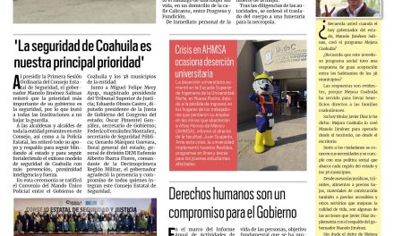 Portada RCG Centro [7 de diciembre de 2023] Madre se quita la vida en Monclova; Vinculan a proceso a maestro del Cecytec Castaños por acoso y más…