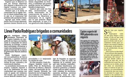 Portada RCG Centro [24 de diciembre de 2023] Hay 35 naves industriales en construcción en región Centro; Envían a penal a Rubí por doble homicidio y más…