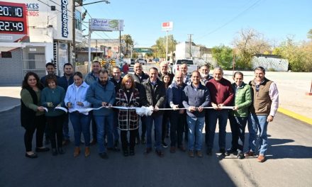 Suman 485 cuadras pavimentadas en Acuña