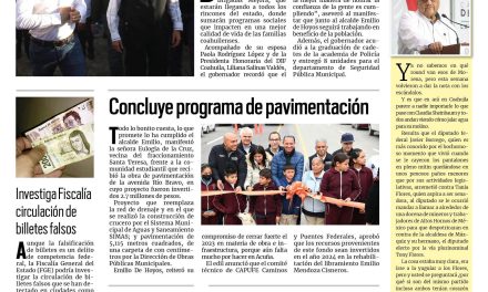 Portada RCG Fronteriza [9 de diciembre de 2023] Con las Brigadas Mejora Acuña va pa’ delante; Se dan importantes acuerdos en reunión de Cabildo y más…