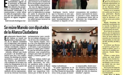 Portada RCG Lagunera [19 de diciembre de 2023] Negocios clausurados no deben quitar los sellos; continuará cobro de infracciones en vacaciones y más…