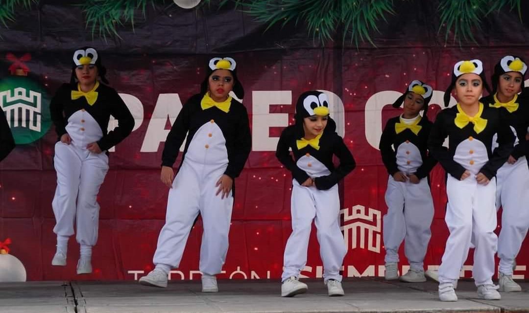Continúan las fiestas decembrinas en el Paseo Colón