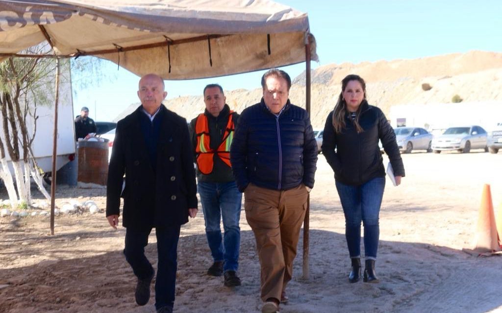 Autoridades estatales supervisan labores en ‘El Pinabete’