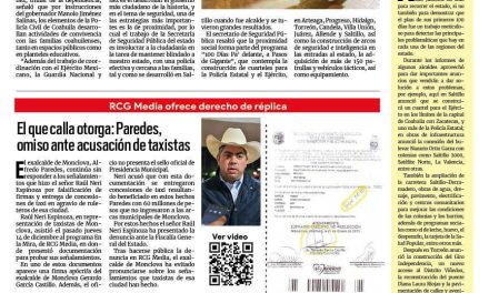 Portada RCG Media [17 de diciembre de 2023] Refuerza Coahuila su modelo de seguridad con proximidad; Aporta Saltillo al Teletón y más…
