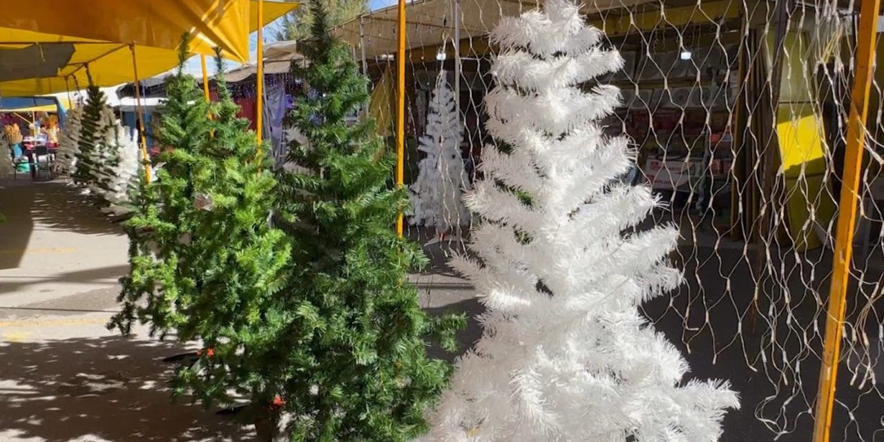 Abre mercado navideño en Saltillo