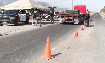 Blinda PCC entradas y salidas de la región centro  de Coahuila