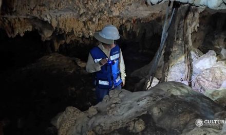 Descubren gruta ancestral en la ruta del Tren Maya