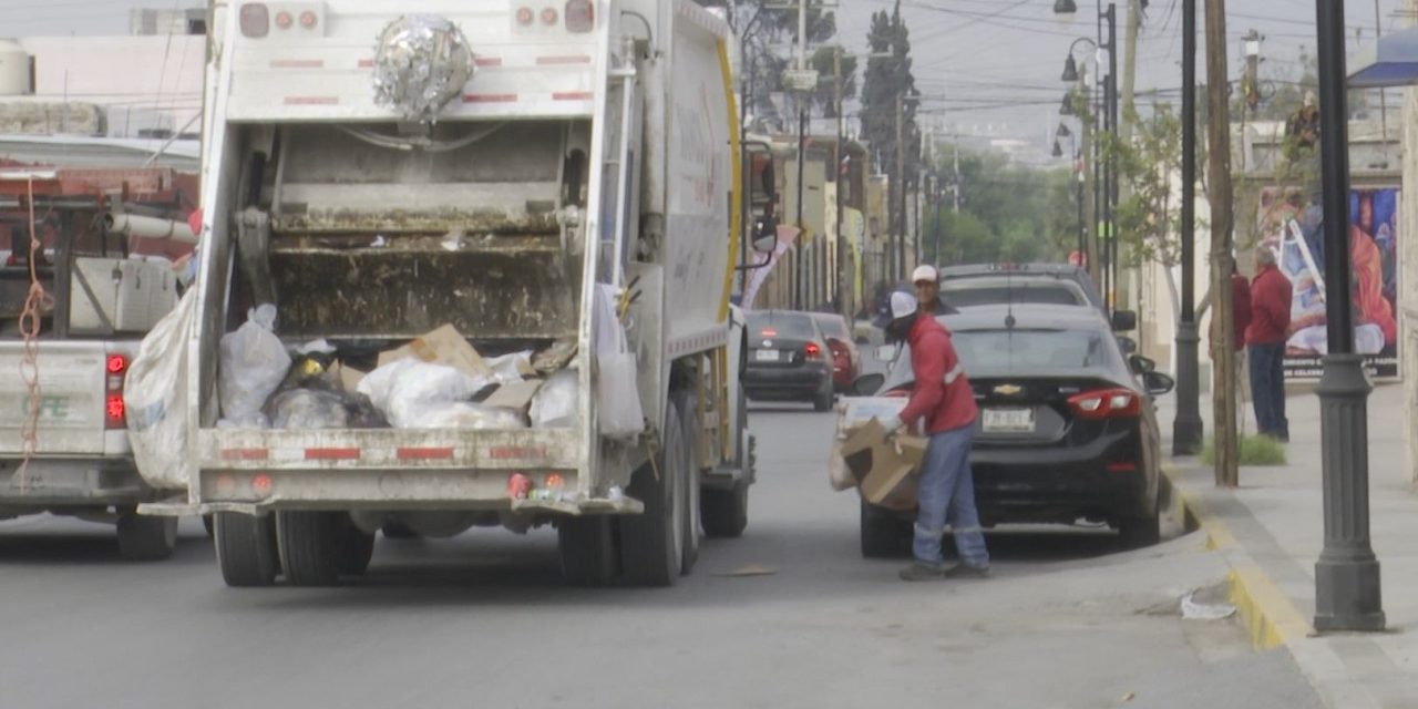 No habrá servicio de recolección de basura en Ramos Arizpe el 25 de diciembre y el 1ro de enero