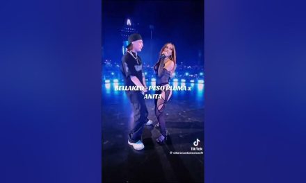 Video: Anitta ‘le perrea’ provocativamente a Peso Pluma y él la ignora