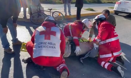 Termina con una fractura en una pierna