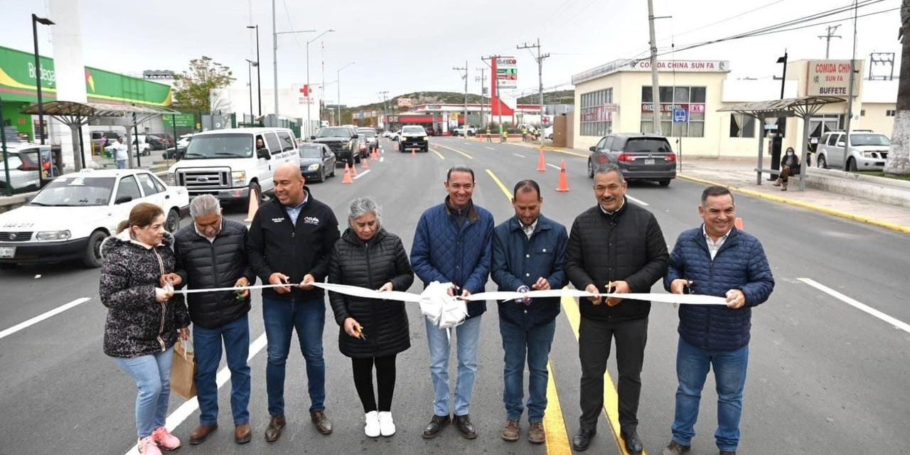 Entrega municipio de Acuña más obras viales