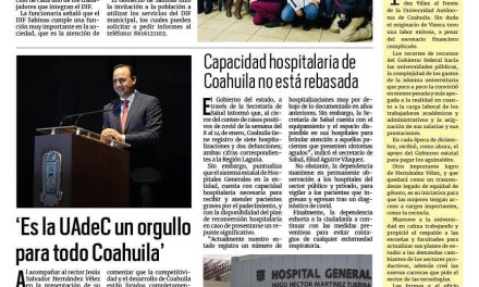 Portada RCG Carbonífera [16 de enero de 2024] Celebran a trabajadores del DIF; implementan acciones para reducir delitos y más…