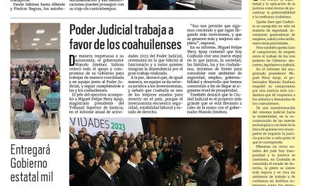 Portada RCG Carbonífera [27 de enero de 2024] Intensifican operativos por migración en la Carbonífera; dan nombramientos en nuevo Consejo de Notarios y más…