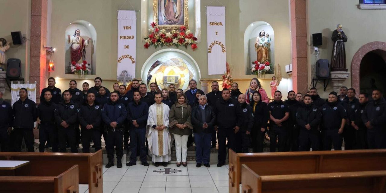 Celebran a Policías de Sabinas