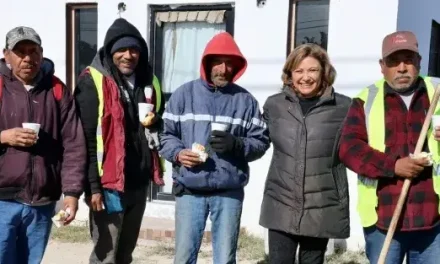 Supervisan trabajos de mantenimiento en Las Lomas en Sabinas