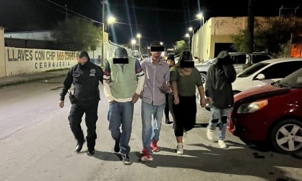 Cae familia de farderos en Monclova