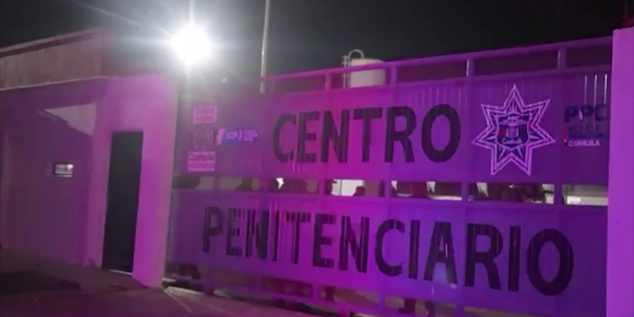Anuncian traslado de reos al penal de Monclova