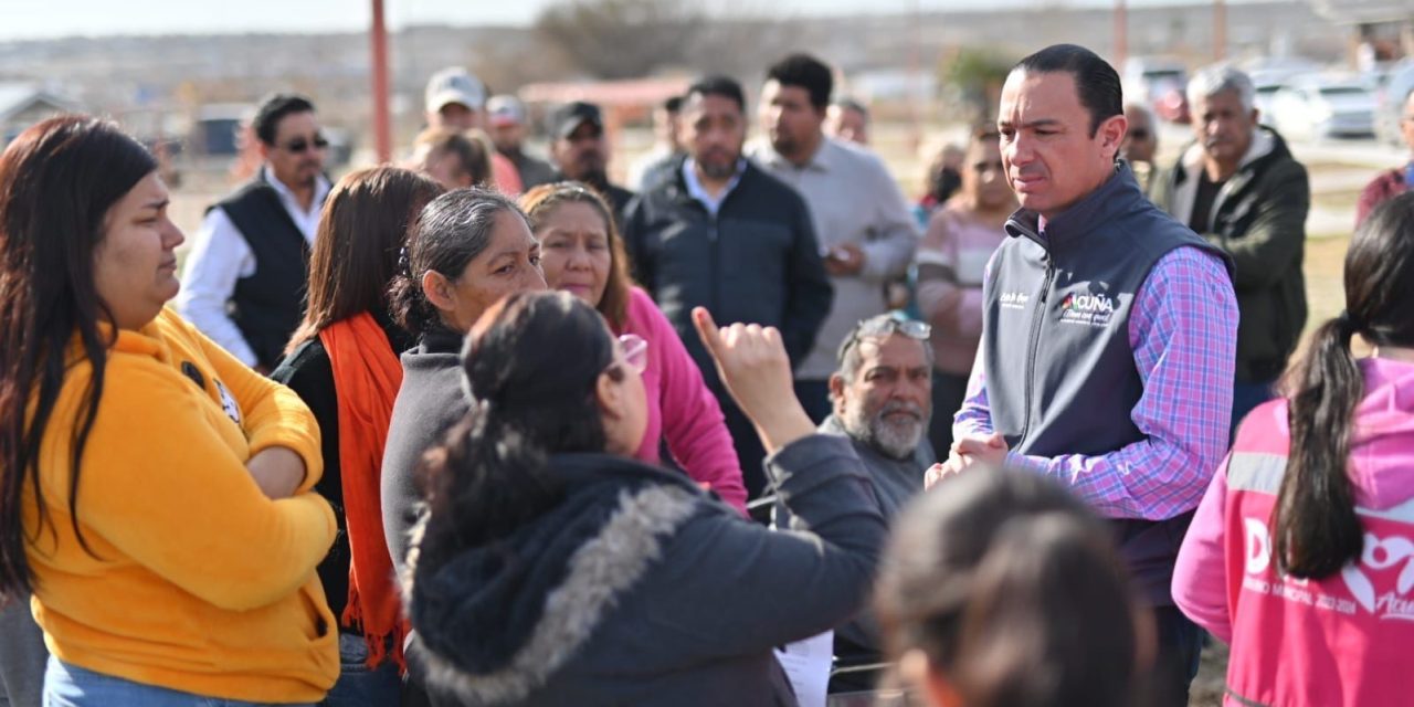 Llevan programa ‘Tu Alcalde Contigo’ a más colonias de Acuña