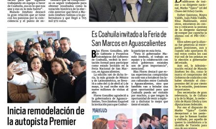 Portada RCG Fronteriza [11 de enero de 2024] Marko Cortés es un traidor; crece demanda de vivienda en Acuña y más…