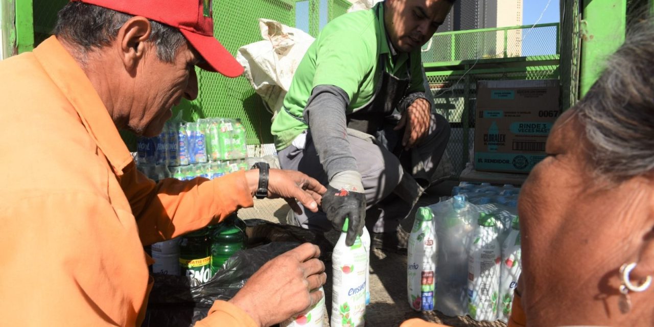 Logran reunir más de 400 kilos de residuos reciclables en Torreón