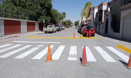 Llevan a cabo acciones de señalética en escuelas de Torreón