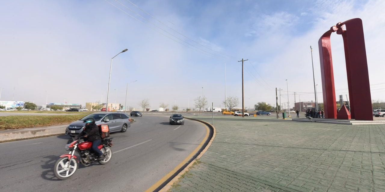 Avanzan obras en laterales del periférico de Torreón