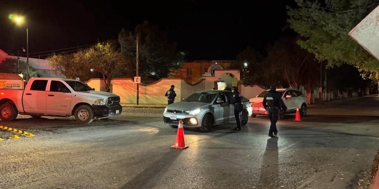 Activa operativo antialcohol municipio de Arteaga