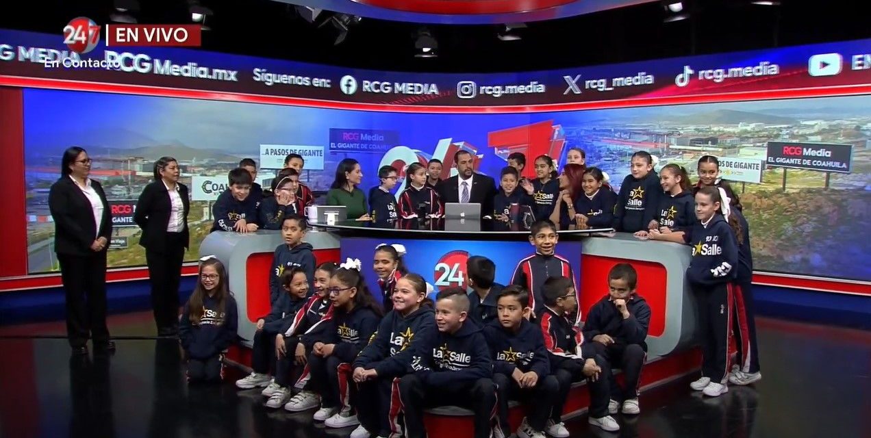 Alumnos de 3ro C visitan RCG Media