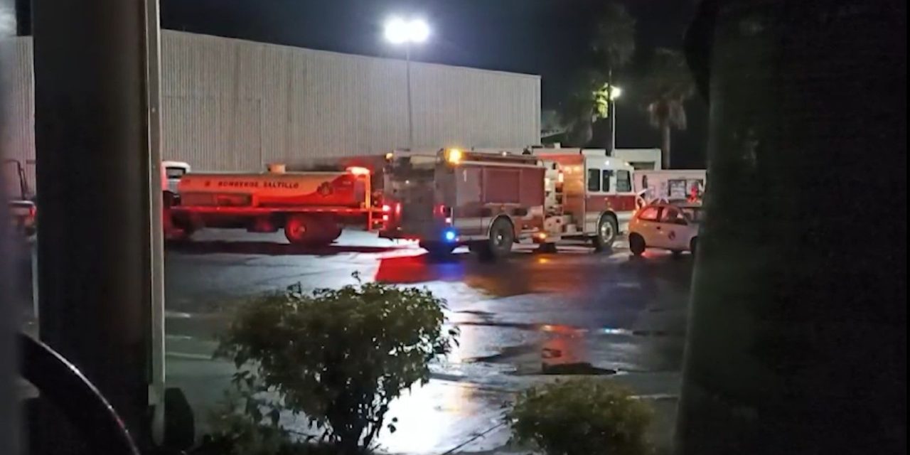 Coches se incendian en empresa de Saltillo