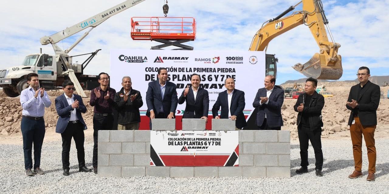 Gobernador Manolo Jiménez anuncia ampliación de DAIMAY