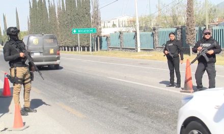 Detienen a presuntos polleros en Escobedo, Coahuila