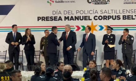 Celebran día del policía saltillense