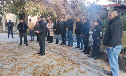 Festejan a oficiales en Parras por el día Internacional del Policía