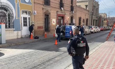 Se registra fuga de gas en el centro de Saltillo