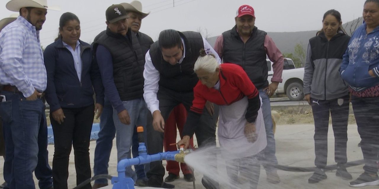 Garantizan abasto de agua en Estación Higo en Ramos Arizpe